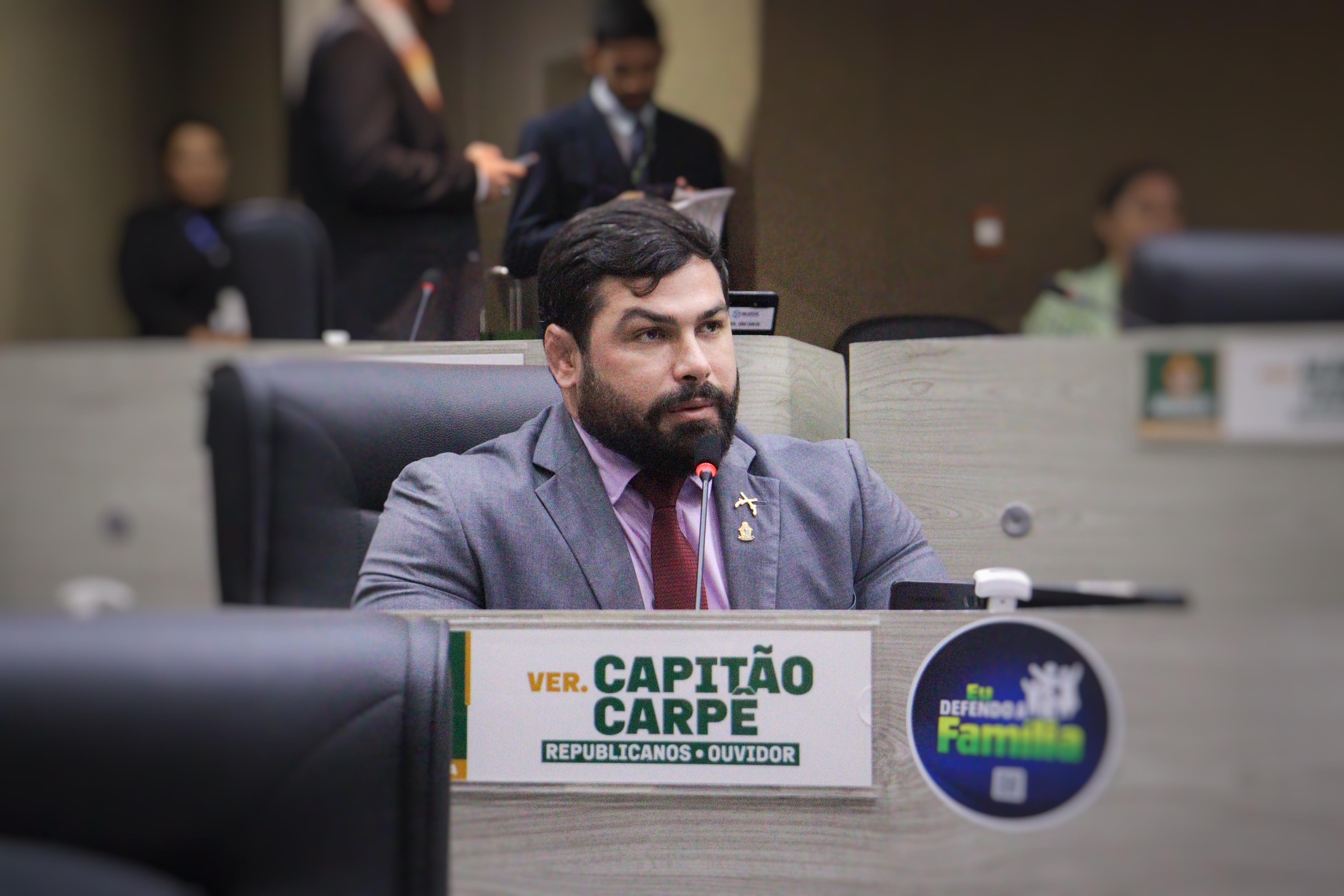 Após votar contra empréstimo, vereador Capitão Carpê critica gestão de recursos municipais