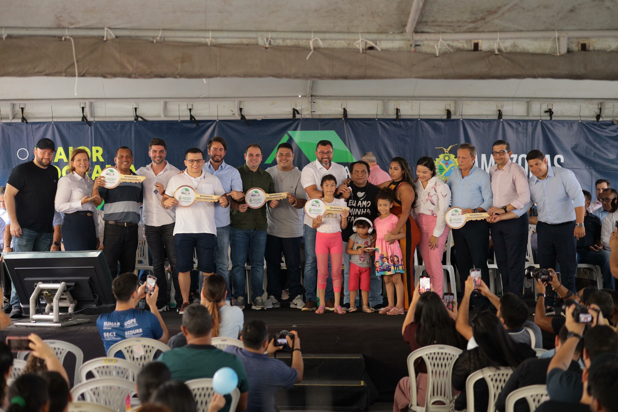 Vereador Diego Afonso participa de entrega de unidades habitacionais do Residencial Ozias Monteiro II