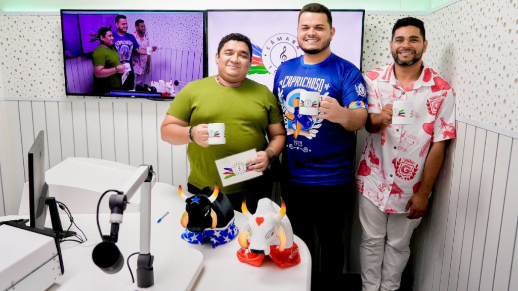Programa estreia com a participação de Caprichoso e Garantido - Foto: Cleuton Silva/Dicom-CMM