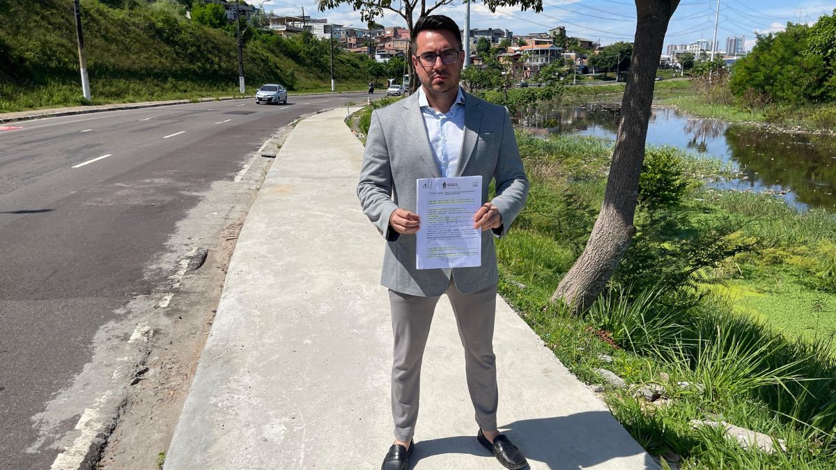 Após representação no MP, Rodrigo Guedes consegue recuperação de calçada na Av.Brasil