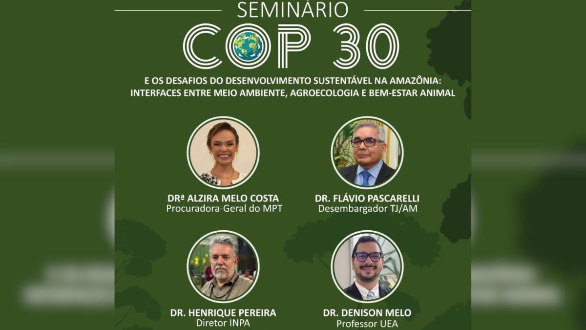 Câmara Municipal de Manaus antecipa debates da COP30 com seminário sobre desenvolvimento sustentável na Amazônia