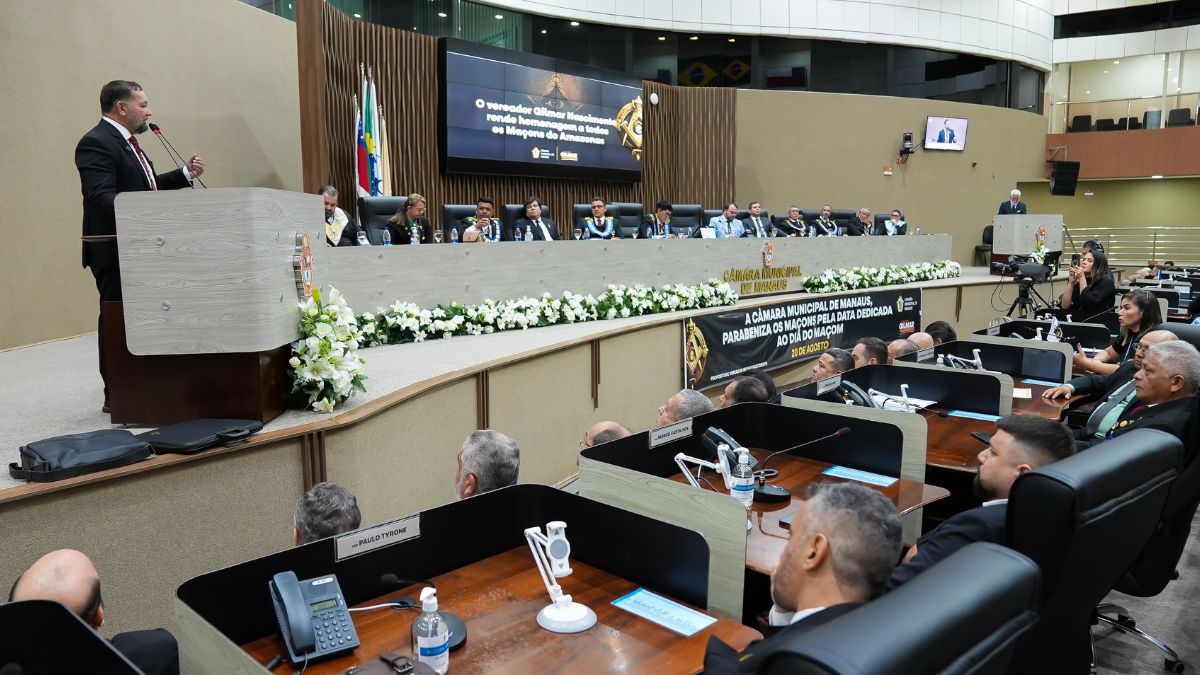 Câmara Municipal de Manaus realiza Reunião Solene em homenagem ao Dia do Maçom*
