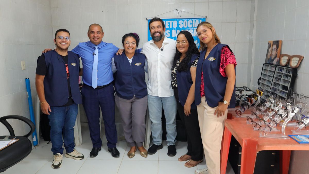 Moradores da Zona Norte recebem atendimento oftalmológico gratuito em ação com apoio de Sérgio Baré