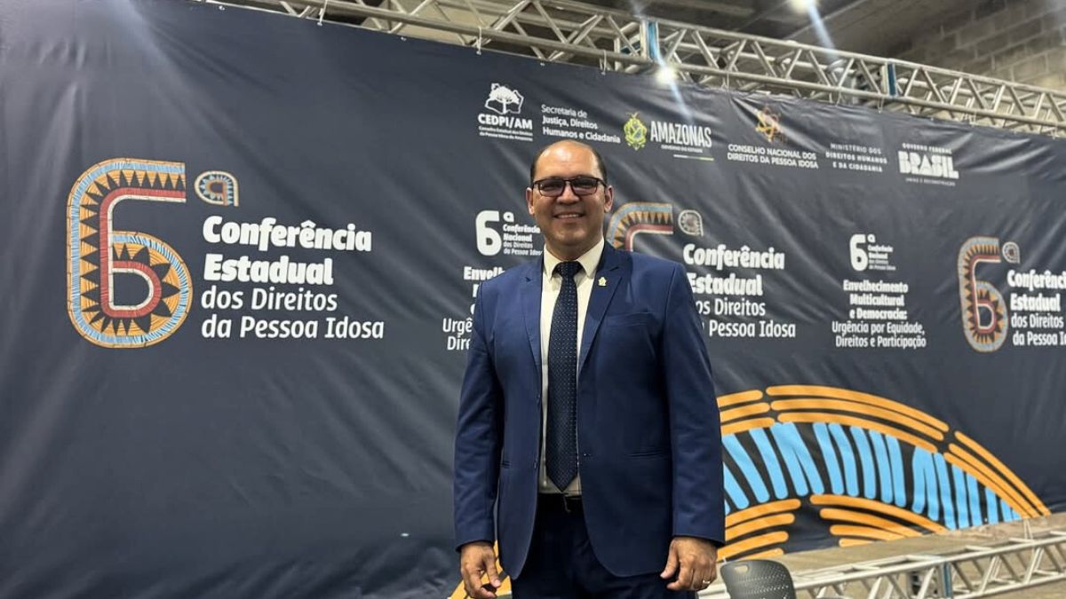 Rosivaldo Cordovil participa da 6ª Conferência dos Direitos da Pessoa Idosa em Manaus