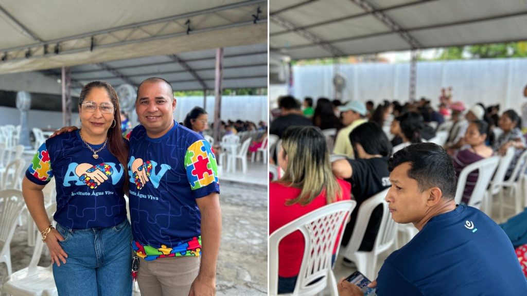 Vereador Sérgio Baré é parceiro da Instituição Água Viva Amazônico - Foto: Divulgação/Assessoria parlamentar