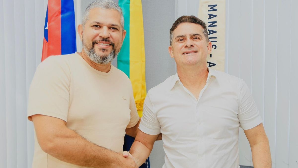 Elan Alencar destaca avanços no Centro de Manaus em reunião com o prefeito David Almeida