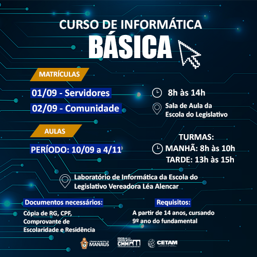 CURSO INFORMÁTICA CMM