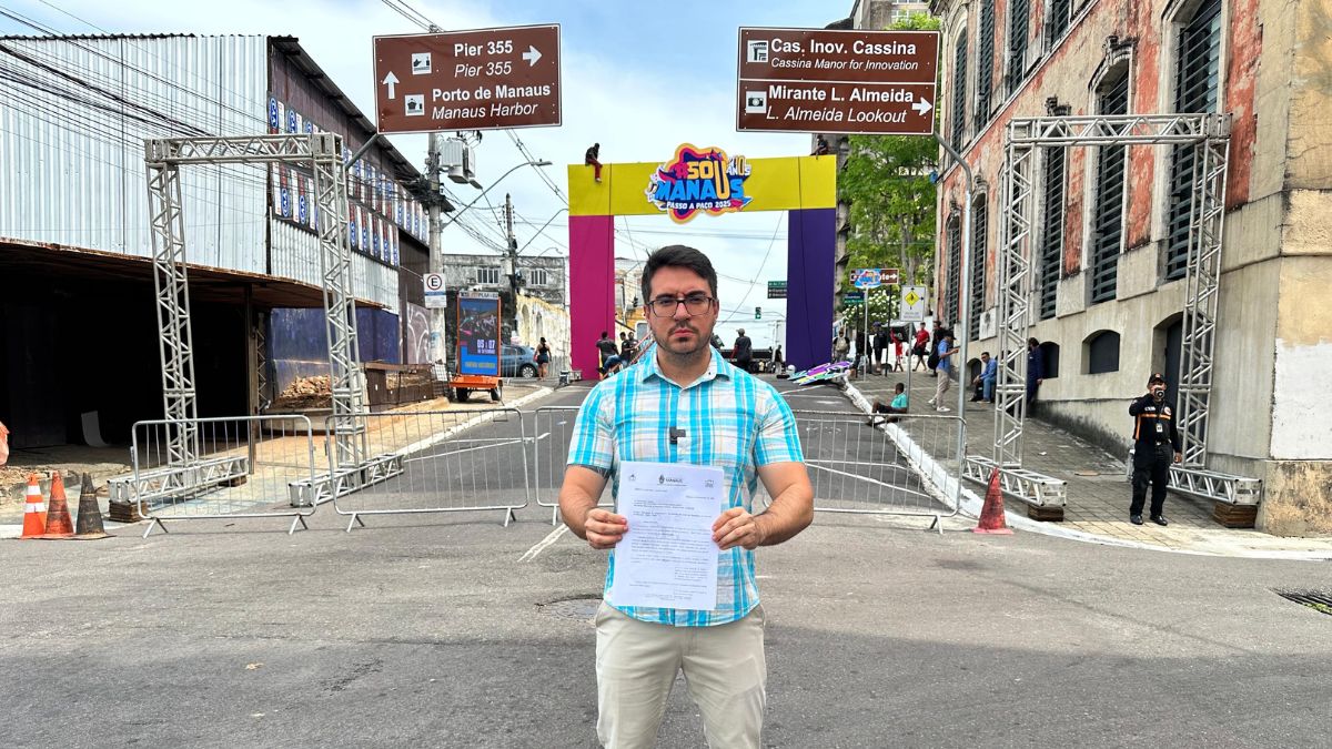 Rodrigo Guedes cobra que Prefeitura de Manaus combata flanelinhas no festival #SouManaus Passo a Paço