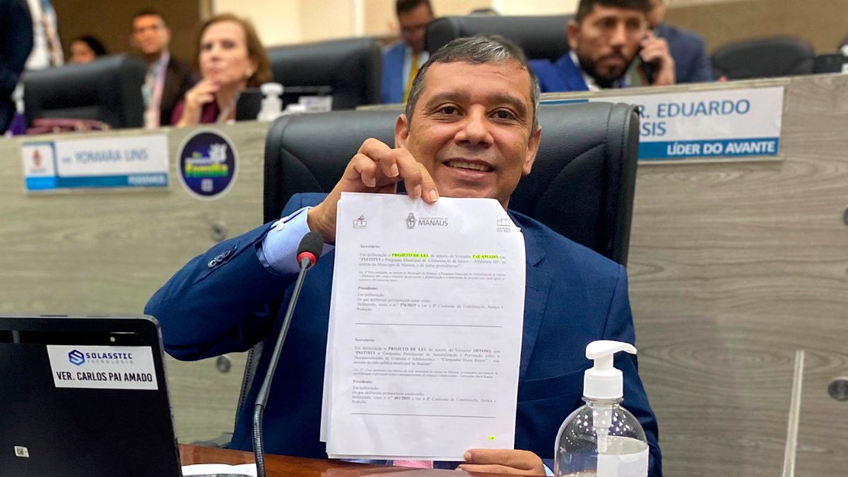 Carlos Pai Amado lança Projeto de Lei para combater preconceito contra população pobre em Manaus