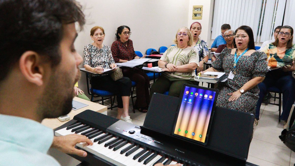Coral da CMM realiza apresentação no 10º Festival Amazonas de Corais, no Teatro Amazonas