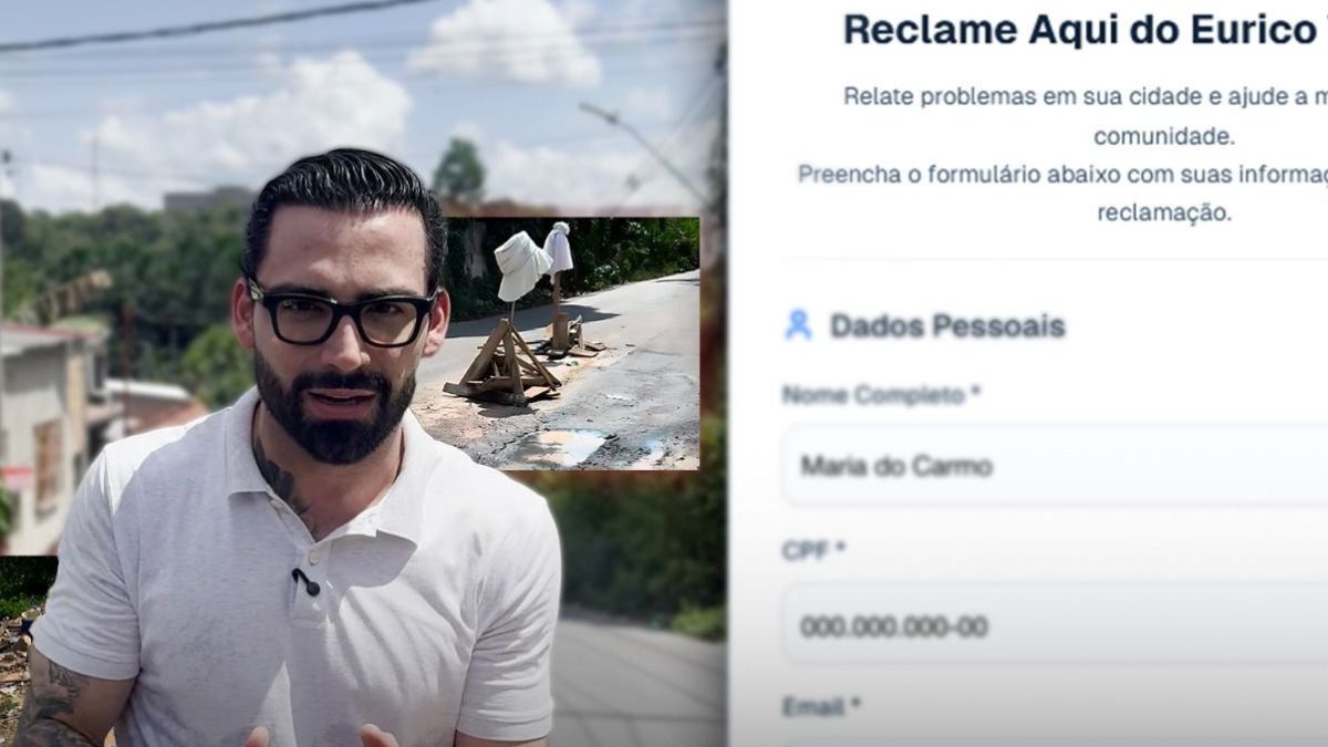 'Reclame Aqui do Eurico Tavares': nova plataforma transforma queixa de rua em cobrança oficial na Câmara