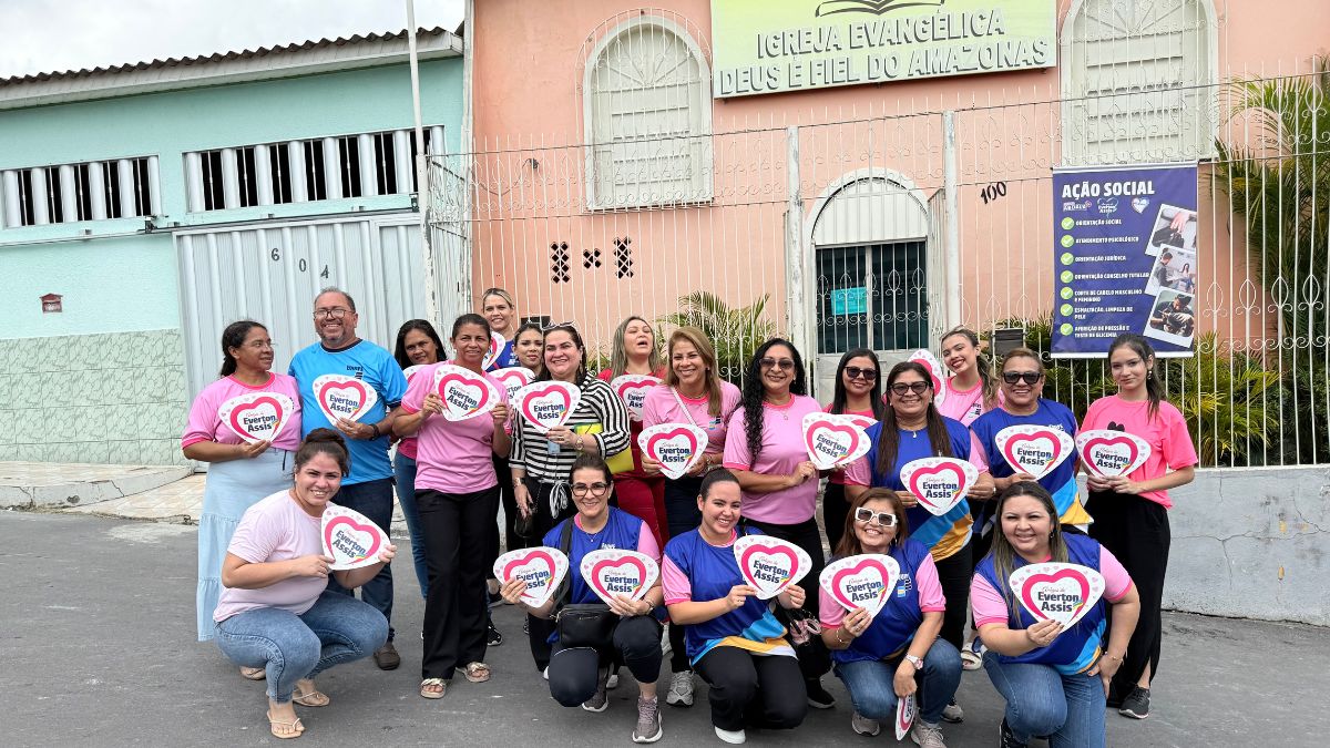 Everton Assis realiza ação social no bairro Riacho Doce com apoio dos deputados Abdala Fraxe e Fausto Júnior