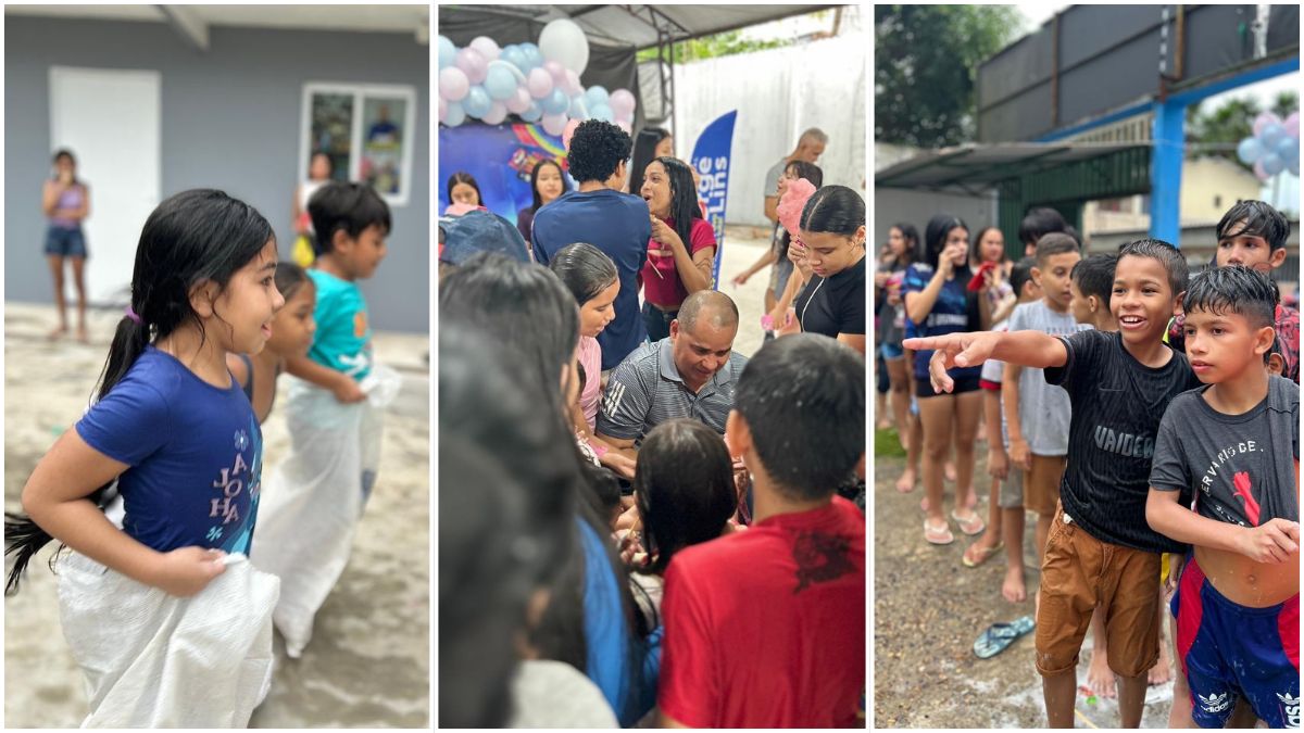 Sérgio Baré realiza ação especial do Dia das Crianças na zona Norte de Manaus