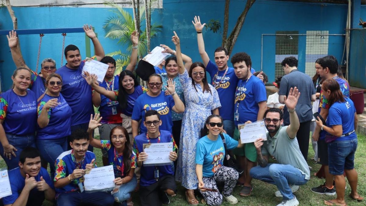 Eurico Tavares anuncia doação para projeto de jiu-jitsu em evento de empreendedorismo autista