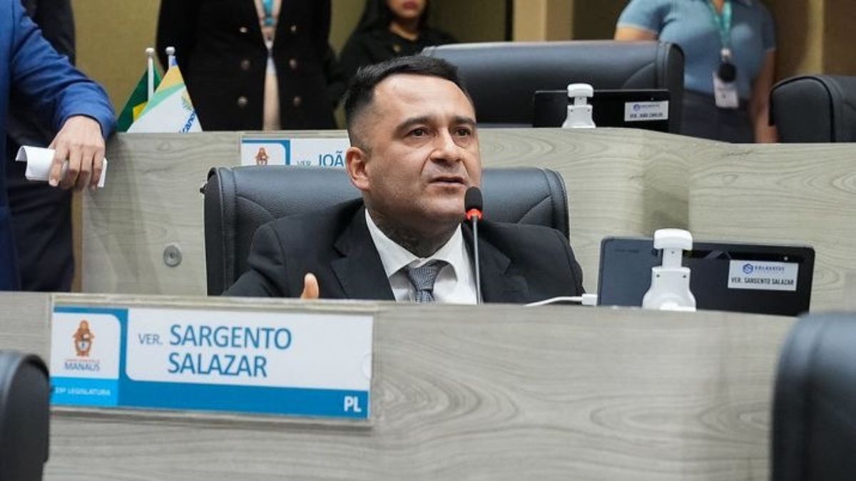 Sargento Salazar critica proposta de 'sessão híbrida' na Câmara Municipal de Manaus