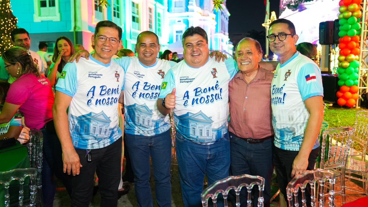 ‘A Bené é Nossa’: presidente David Reis e vereadores da CMM prestigiam revitalização da Beneficente Portuguesa