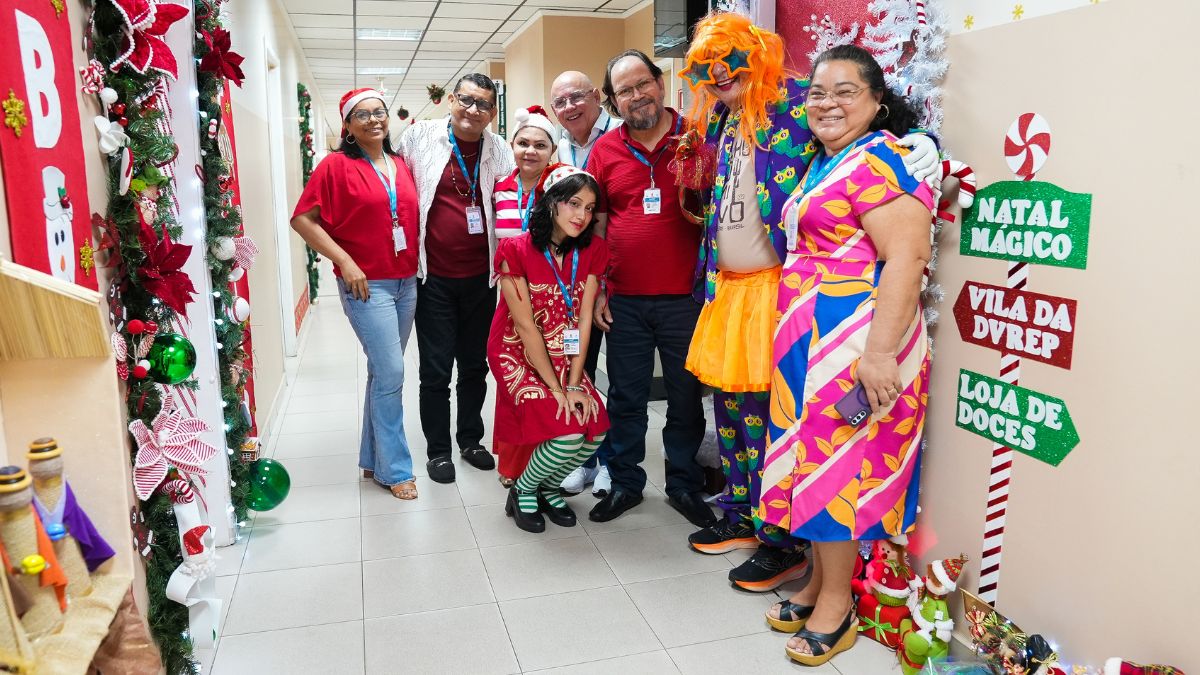 CMM realiza ação 'Portas Encantadas' e promove confraternização de Natal para servidores