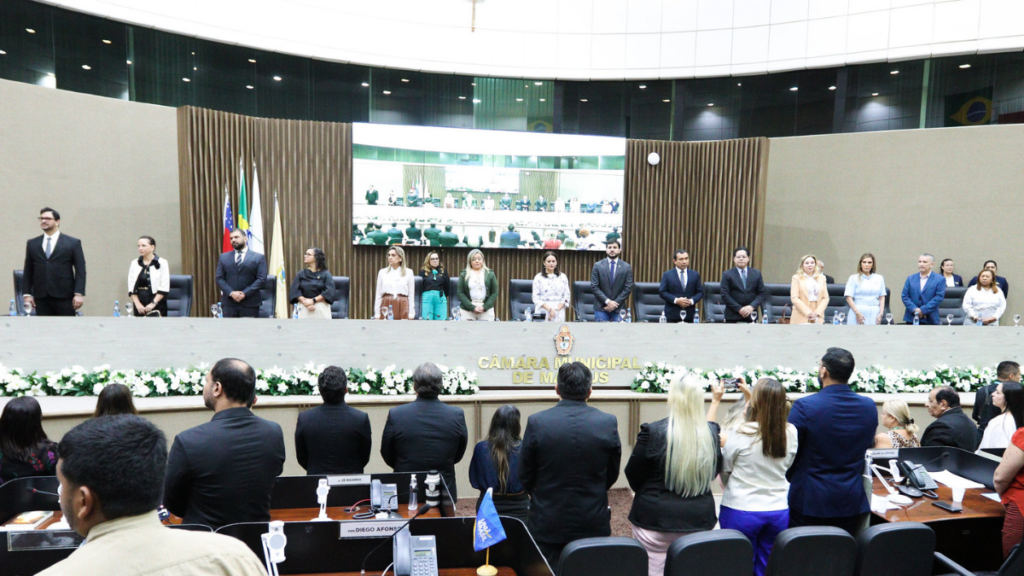 Abertura do ano letivo da Escola do Legislativo 2025 ocorreu no plenário Adriano Jorge - Foto: Eder França/Dicom