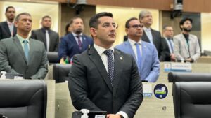 Vereador Saimon Bessa (União Brasil) - Foto: Paulo César Pantoja/Assessoria parlamentar