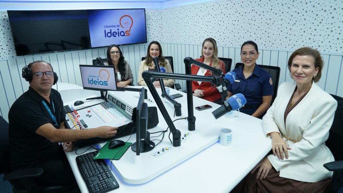 'Câmara de Ideias': podcast da CMM destaca protagonismo feminino em episódio especial do Mês da Mulher