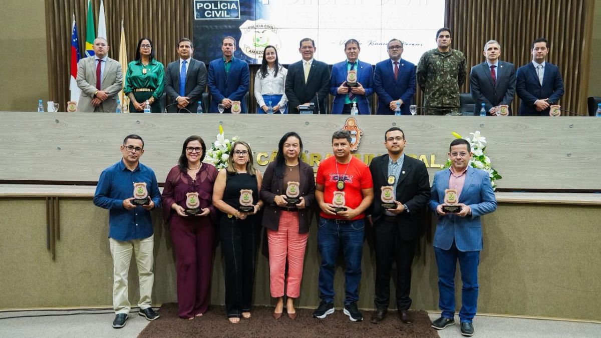 Câmara Municipal de Manaus realiza Reunião Solene em homenagem à Polícia Civil do Amazonas