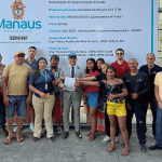 Rodrigo Guedes lança obra de reforma do Campo do Coração do Zumbi, no Zumbi dos Palmares, fruto de sua emenda parlamentar no valor de R$ 500 mil