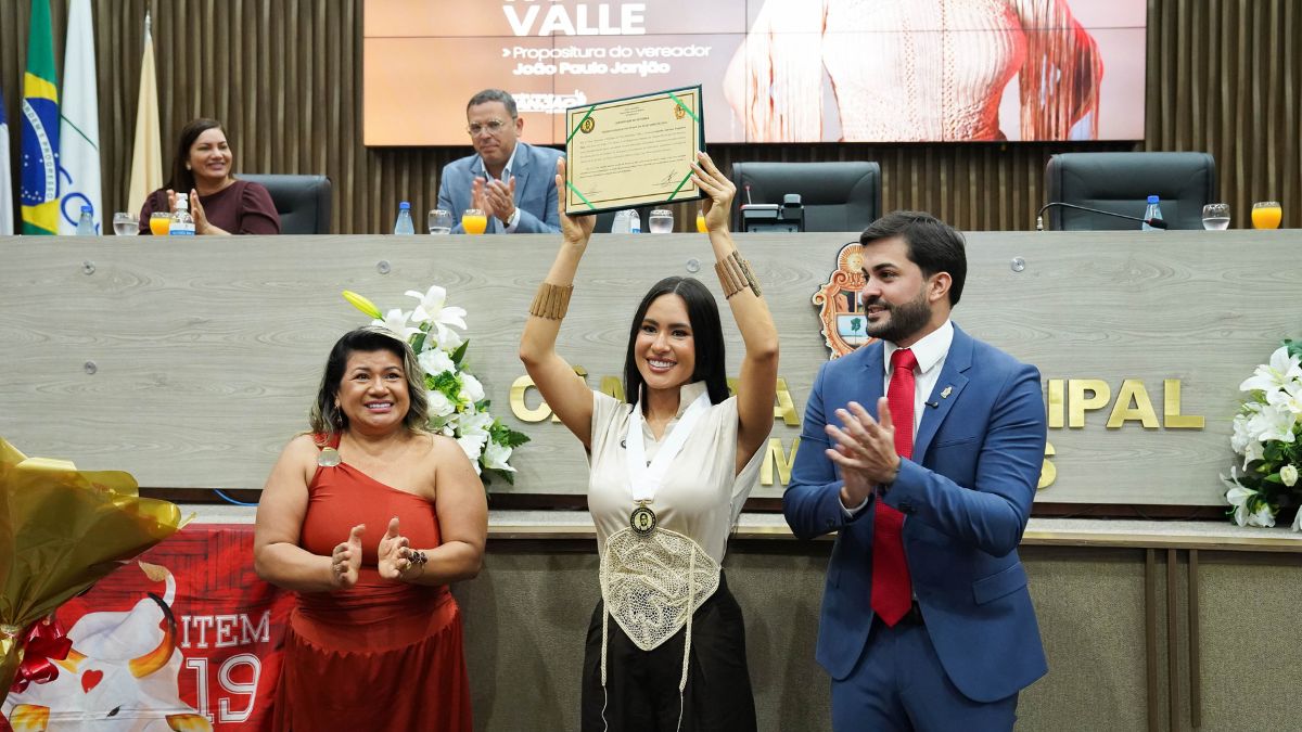 CMM homenageia Isabelle Nogueira com Medalha de Ouro Rodolpho Valle