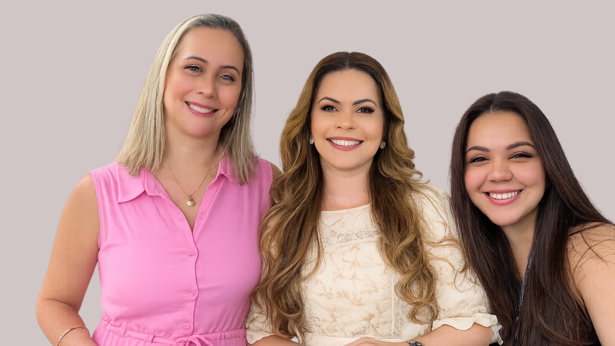 Da esquerda para direita: Wanda, Danyela e Débora - Foto: Acervo pessoal