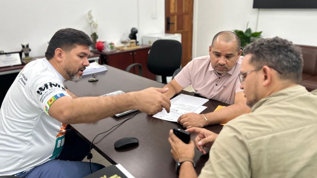 Sérgio Baré se reúne com presidente do IMMU, Elson Andrade, para tratar de melhorias em bairros da Zona Norte
